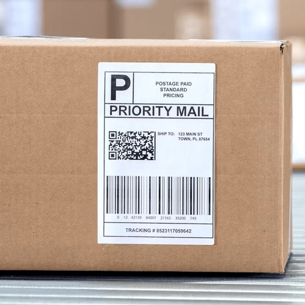 Shipping label